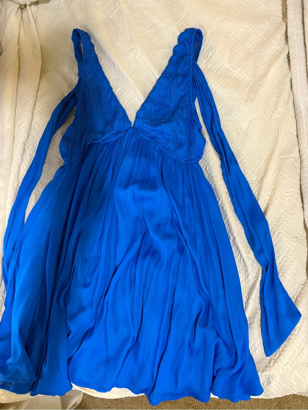 Mustard Seed Royal Blue Bandeau Top